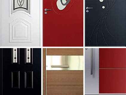 Colour Range Entrance doors